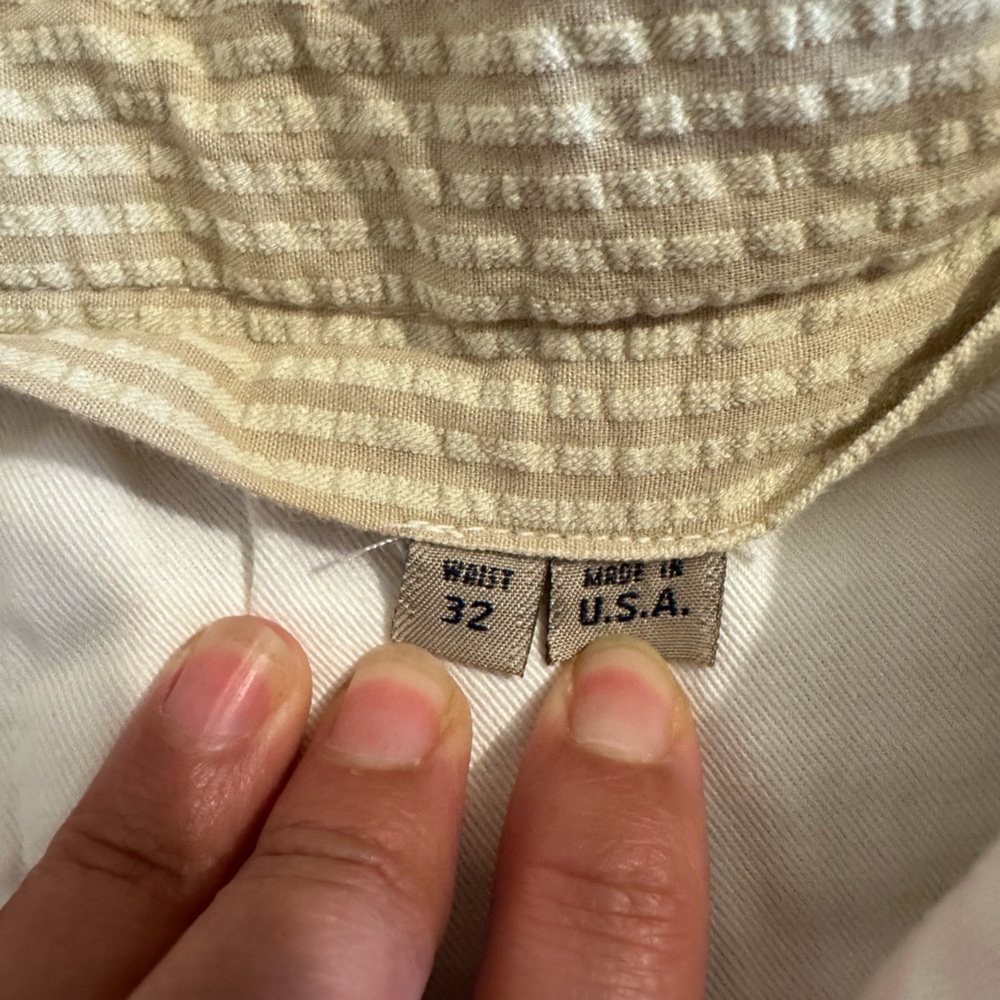 Bills Khakis Women's Pants Vintage Stripped Made in USA, Waist 32 - Picture 11 of 13